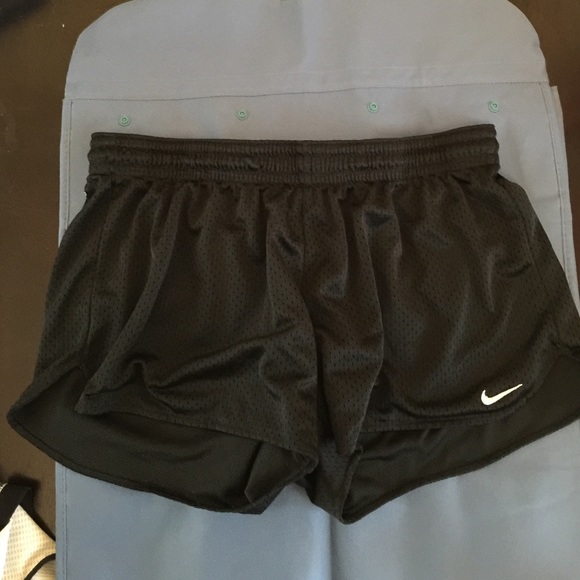 NIKE mesh, large, black shorts.  Very breathable. - Picture 1 of 2