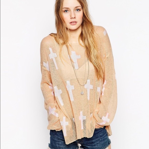 WILDFOX WHITE LABEL 'JUDGEMENT' ROADIE SWEATER