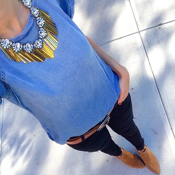 Blogger Fav Fringe Boho Necklace - Picture 2 of 3