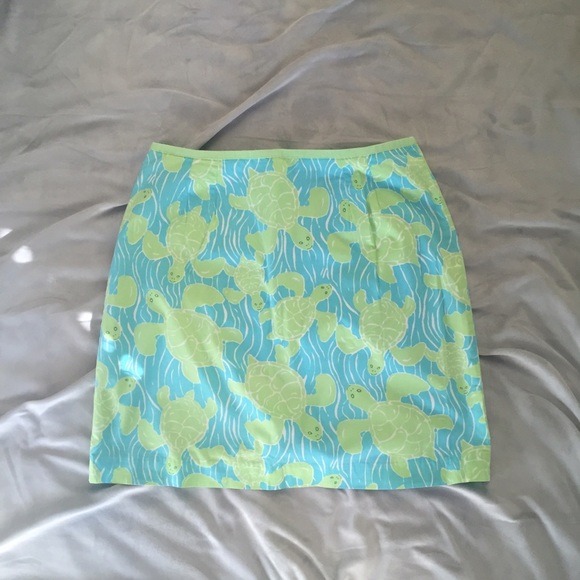 Lilly Pulitzer turtle skirt