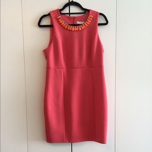 Romeo & Juliet Couture Neck Embellished Dress