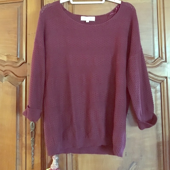 Pink Rose Sweater