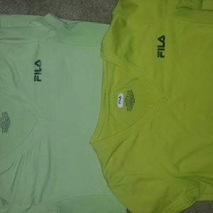2 youth Fila sport shirts