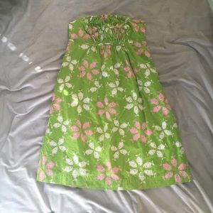 Strapless Lilly Pulitzer dress
