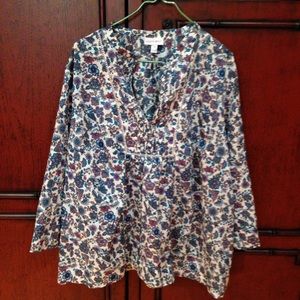 Beautiful peasant top brand new !!