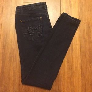 Skinny jeans dark blue