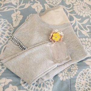 ✨NEW✨ Zara Jeweled Sweatshirt