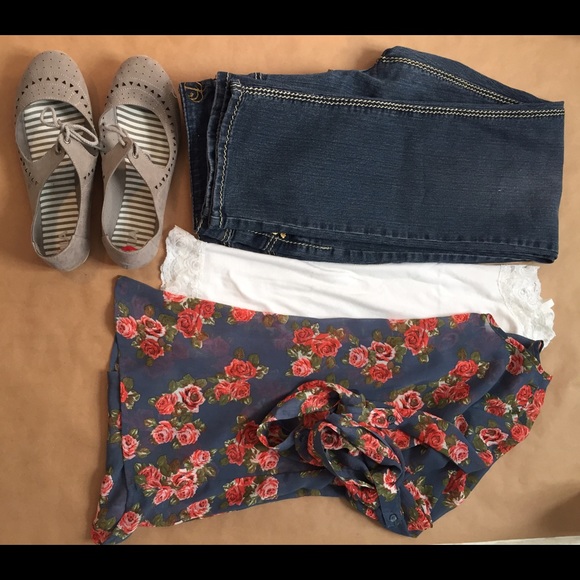 Floral blouse