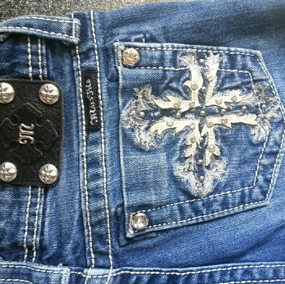 Miss Me jeans sz 16 youth bootcut, straight