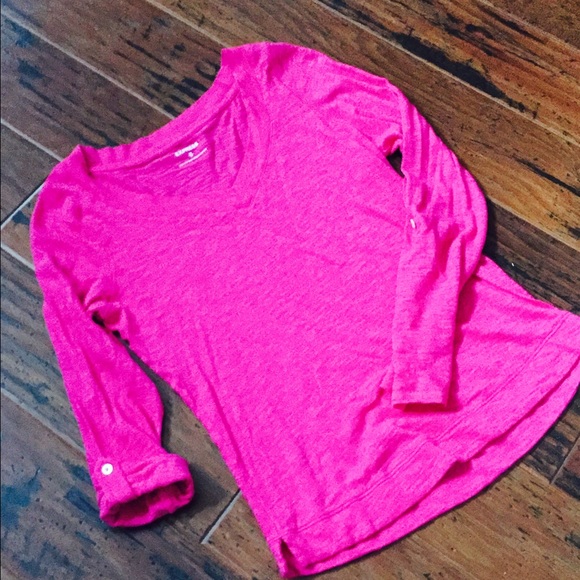Pink vneck