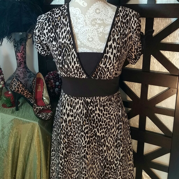 Animal Print Dress