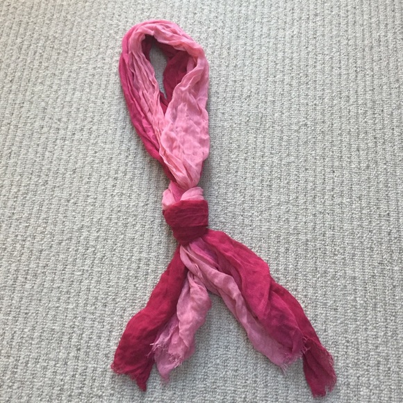 Pink/coral ombré WHBM scarf