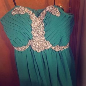 Size 15 short Homecoming/ Courtwarming dress