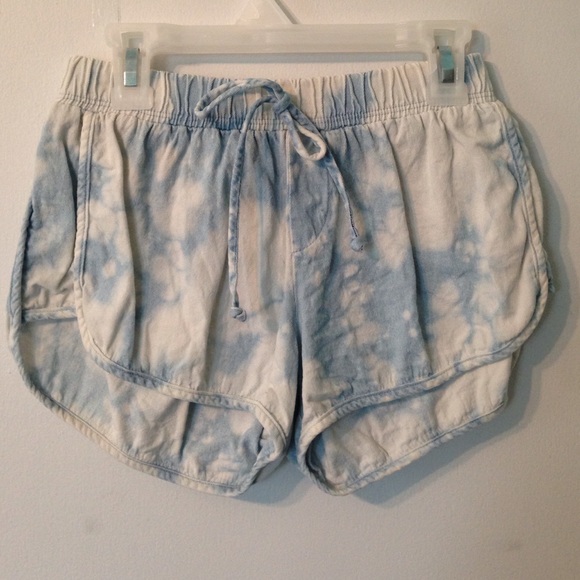 PacSun Pants - Bleached Tie Dye Shorts