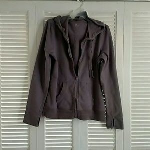 Gap bodyfit zip-up hoodie