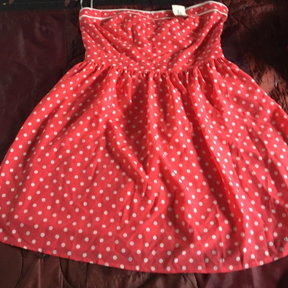 A short length dress