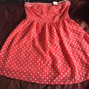 A short length dress