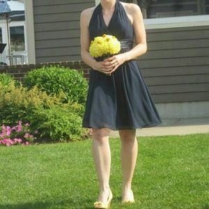SOLD: Navy bridesmaid dress
