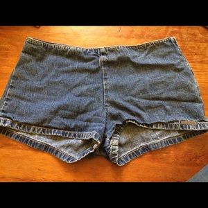Calvin Klein denim short shorts