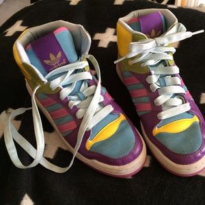 Adidas colorful sneakers