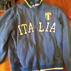 Italia zip up