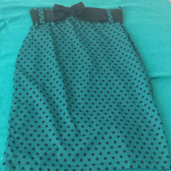 ON HOLD Switchblade Stiletto Teal Pencil Skirt