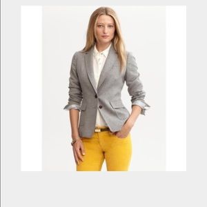 Banana Republic Grey Blazer Size 2 - WORN ONCE