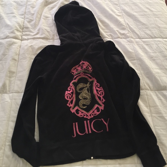 Authentic Juicy Couture Black Hoodie