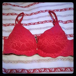 VS Very Sexy Red Push Up Bra