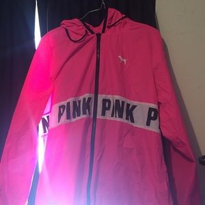 Victoria's Secret pink anorak