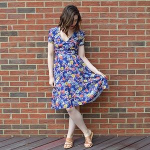 Vintage-inspired dress.