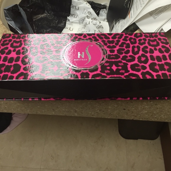 Hair straightener.