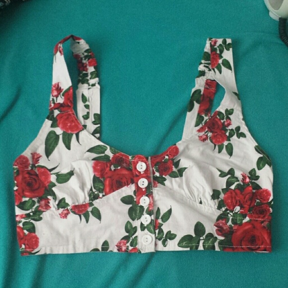 Hell Bunny Cannes Bralette Crop Top