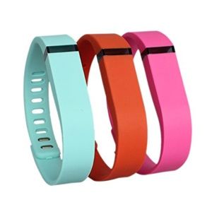 Two Small Fit-Bit flex bands