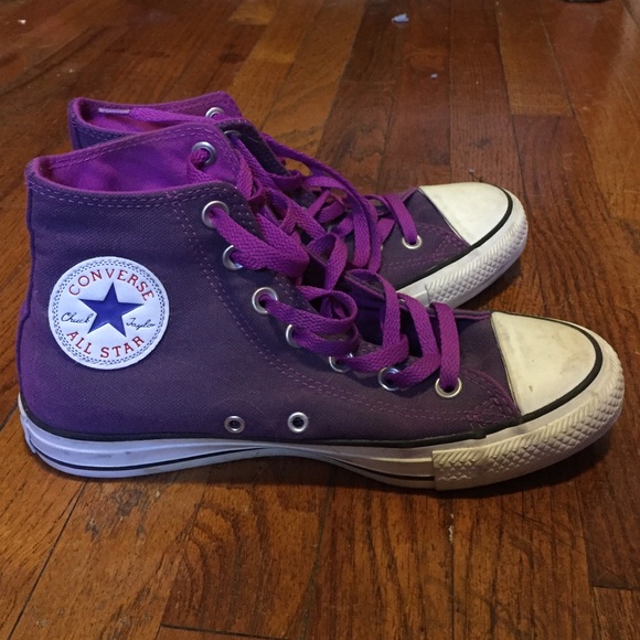 Limited Edition purple converse.