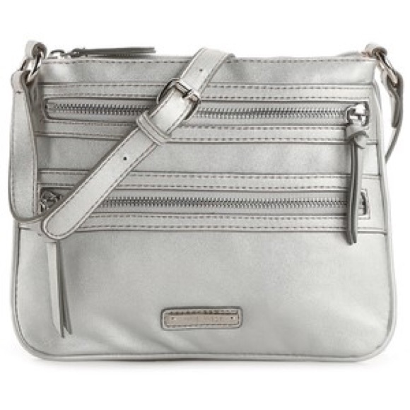 Nine West Minnie Crossbody in Silver