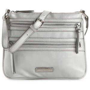 Nine West Minnie Crossbody in Silver