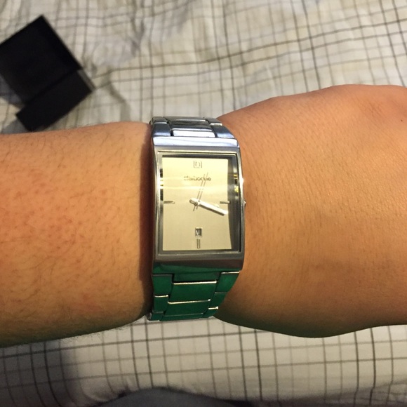 Claiborne Square face watch