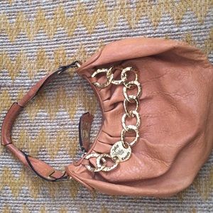 Gold, yellow juicy purse, never used.