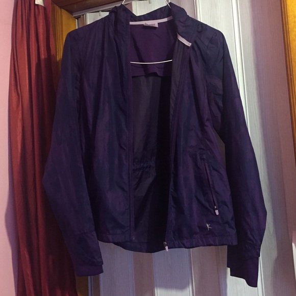 Purple windbreaker