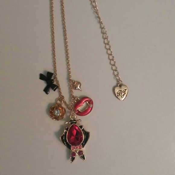 Betsey Johnson bat necklace