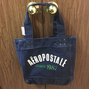 Navy blue Aeropostale tote bag
