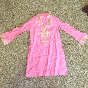 Gorgeous Lilly Pulitzer linen dress.