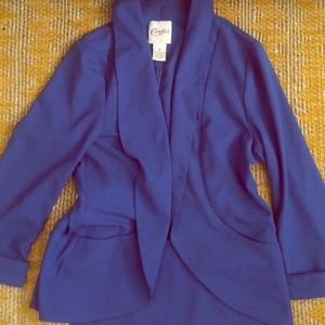 Blue candies blazer