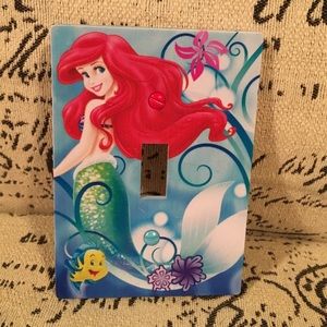Little Mermaid Light Switch Plate🐠