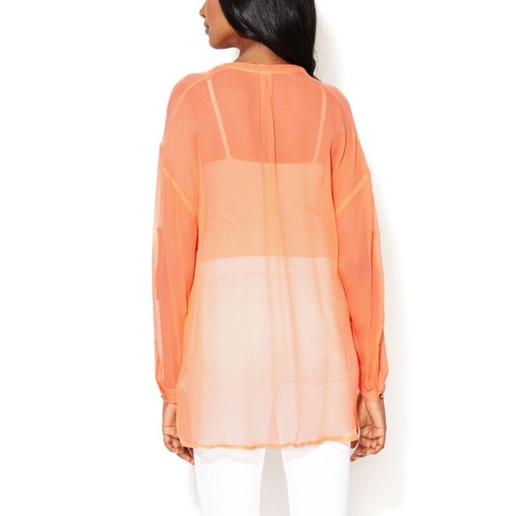 ✨Tracy Reese Tie Blouse Tunic Anthropologie - Picture 2 of 3