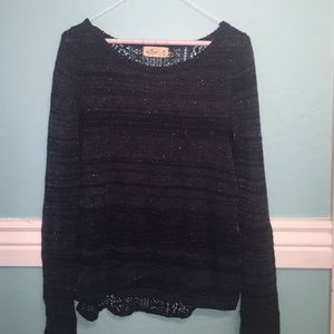 Hollister Navy Blue Sweater