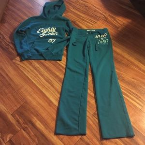 Aeropostale set xsmall Aqua