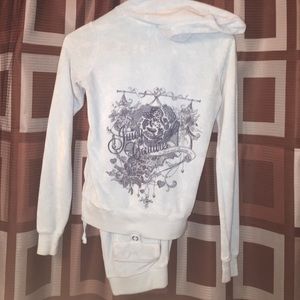 Baby blue juicy sweatsuit