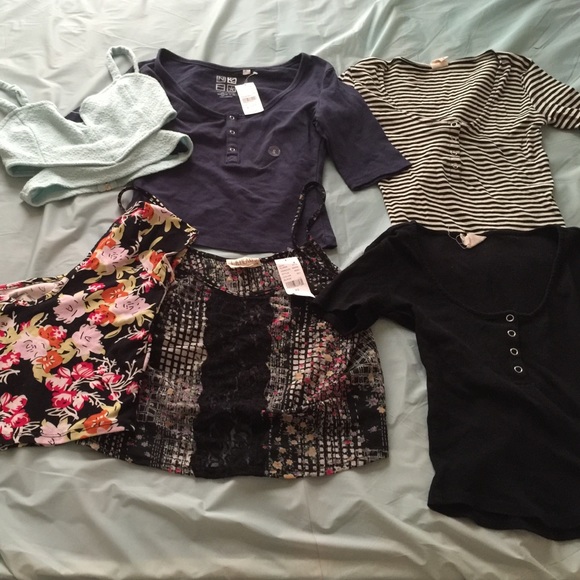 Cropped shirts 💞